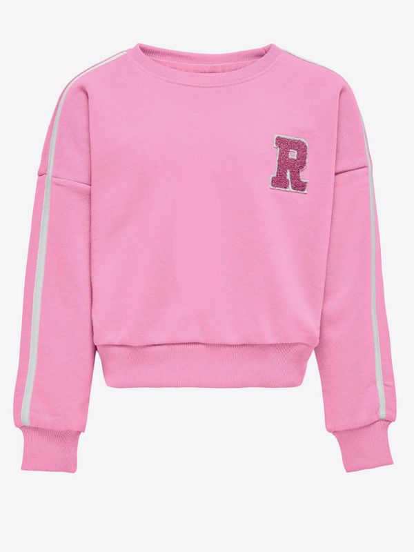 ONLY ONLY Selina Суитшърт детски Rozov