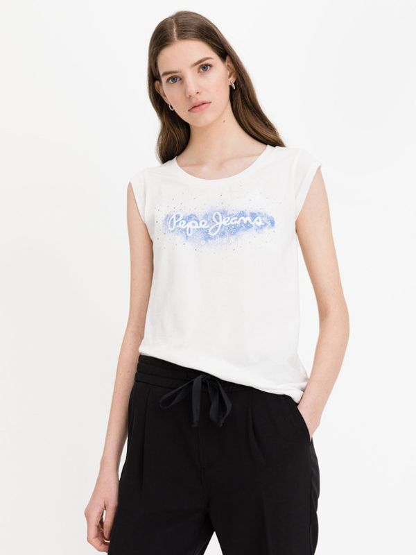 Pepe Jeans Pepe Jeans Camila T-shirt Byal
