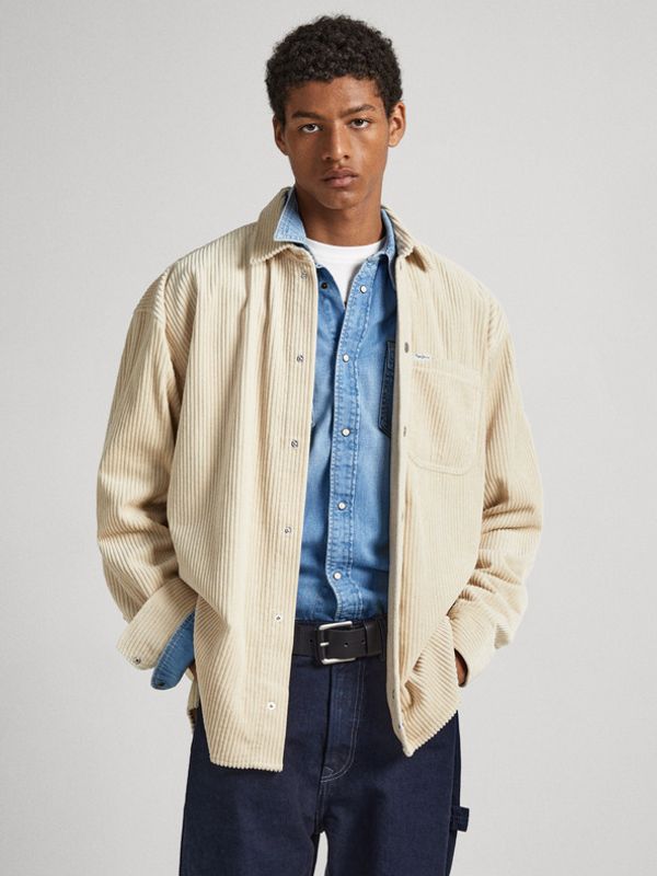 Pepe Jeans Pepe Jeans Devon Cord Риза Byal