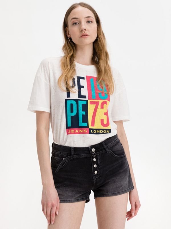 Pepe Jeans Pepe Jeans Dita T-shirt Byal