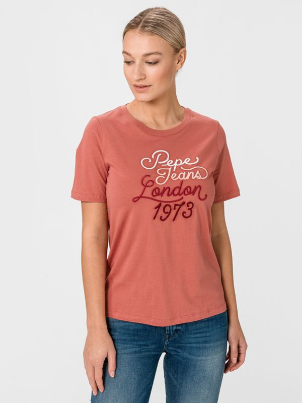 Pepe Jeans Pepe Jeans Lola T-shirt Oranzhev