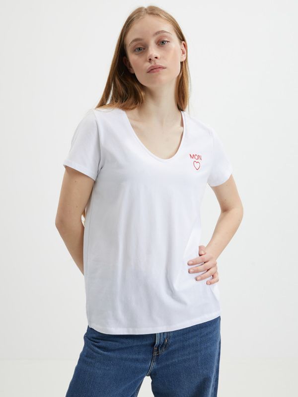 Pieces Pieces Billy T-shirt Byal