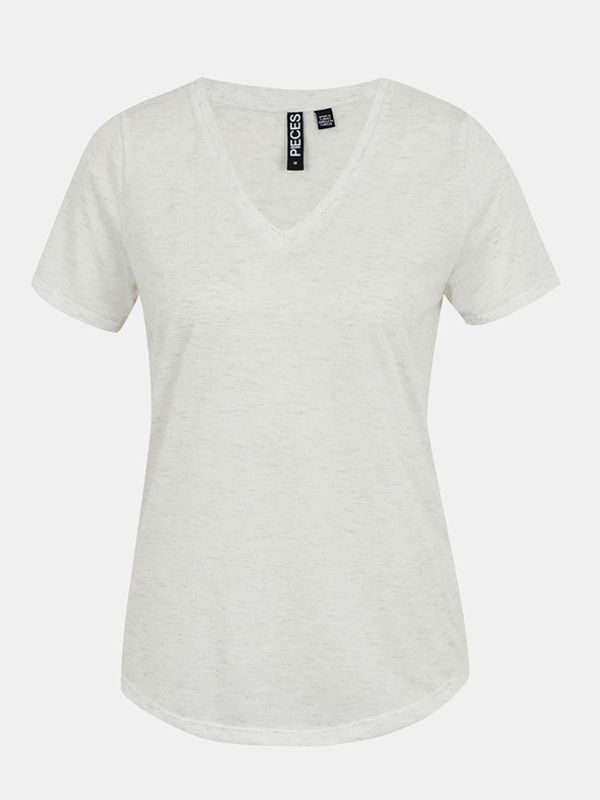 Pieces Pieces Haylow T-shirt Siv