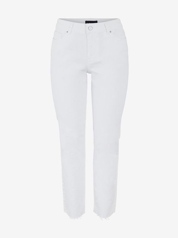 Pieces Pieces Luna Jeans Byal