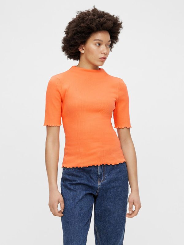 Pieces Pieces Nukisa T-shirt Oranzhev