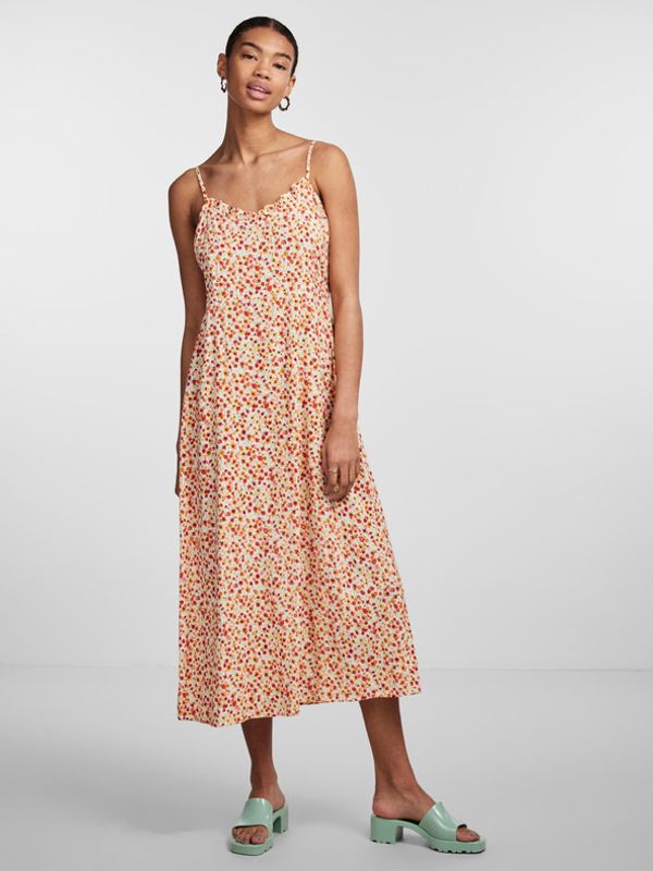 Pieces Pieces Nya Рокля Oranzhev