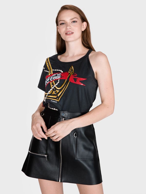 Pinko Pinko Capperi T-shirt Cheren