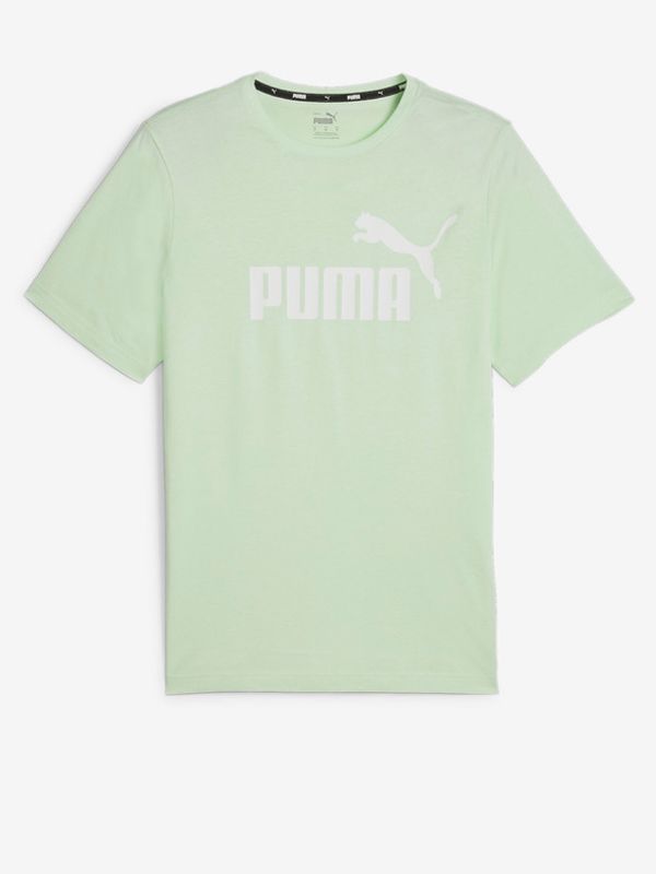 Puma Puma ESS Logo T-shirt Zelen