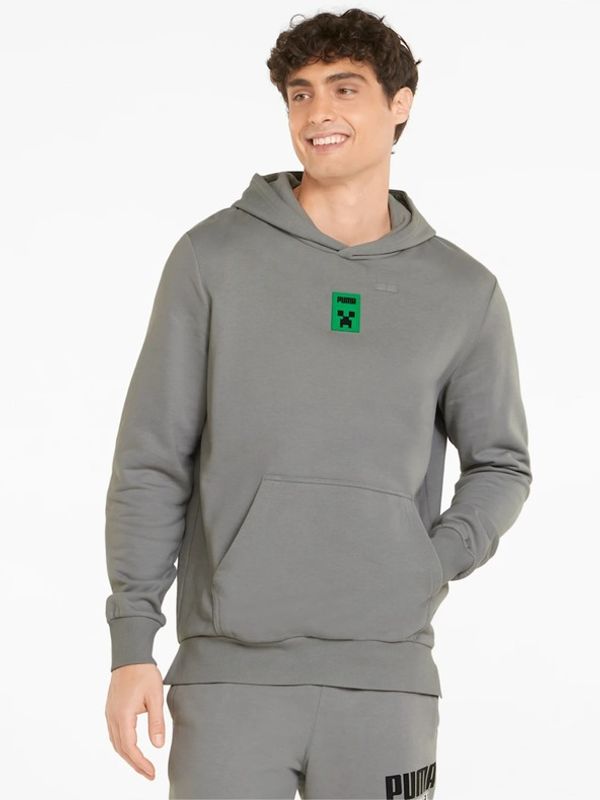 Puma Puma Puma x Minecraft Sweatshirt Siv