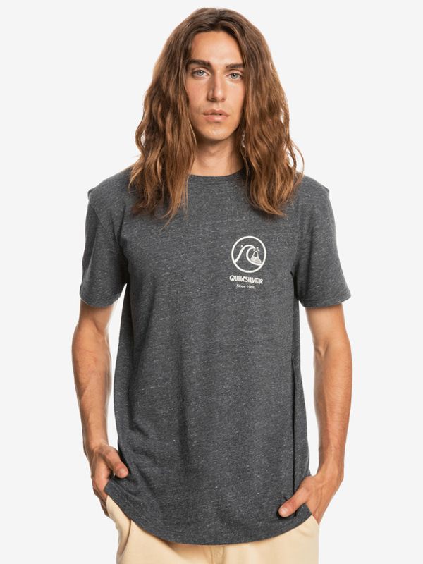 Quiksilver Quiksilver Gone Words T-shirt Siv