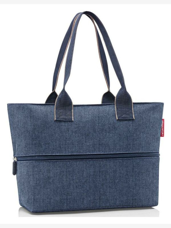 Reisenthel Reisenthel Shopper E1 Herringbone Dark Blue Чанта Sin