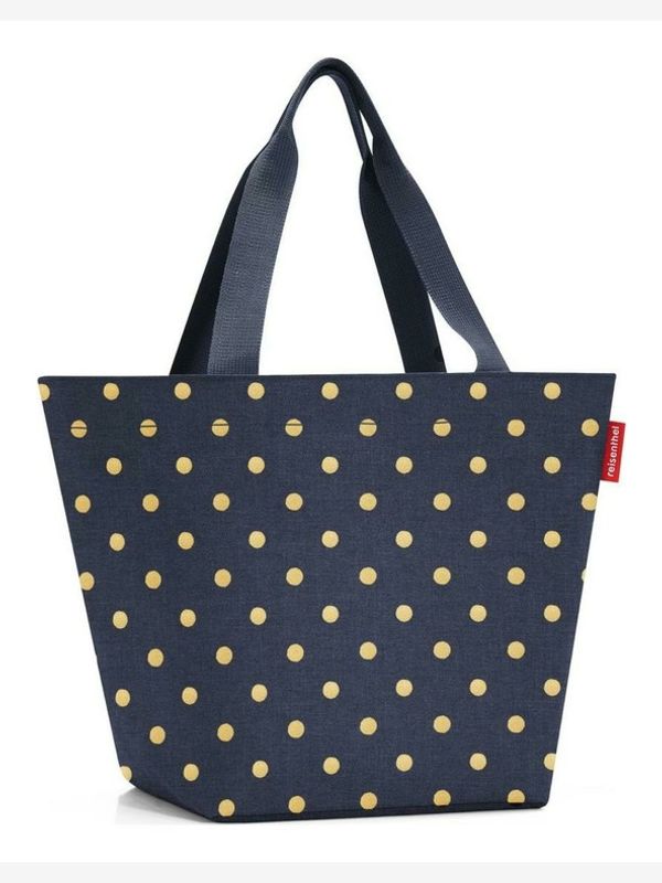 Reisenthel Reisenthel Shopper M Metallic Dots Blue Чанта Sin