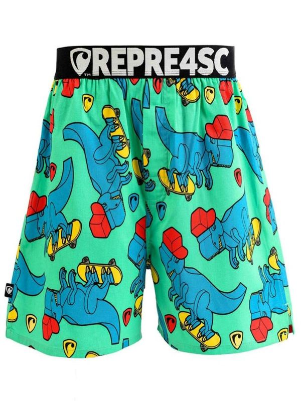 Represent Represent Спортни гащета Zelen