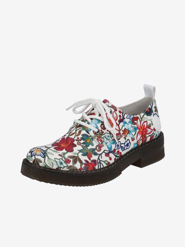 Rieker Rieker Обувки с връзки Byal