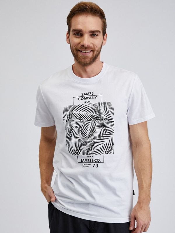 Sam 73 Sam 73 Almandit T-shirt Byal