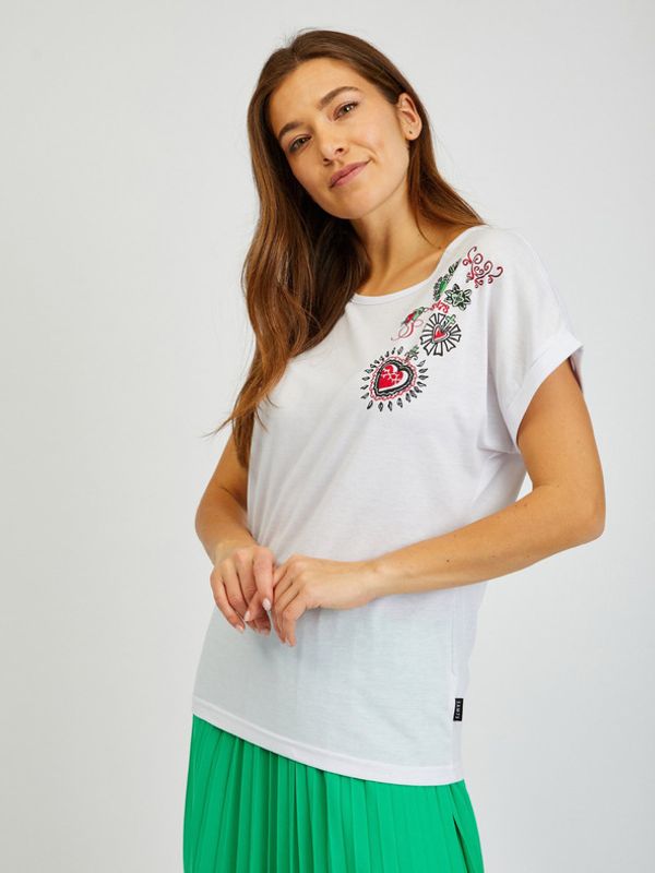 Sam 73 Sam 73 Bootes T-shirt Byal