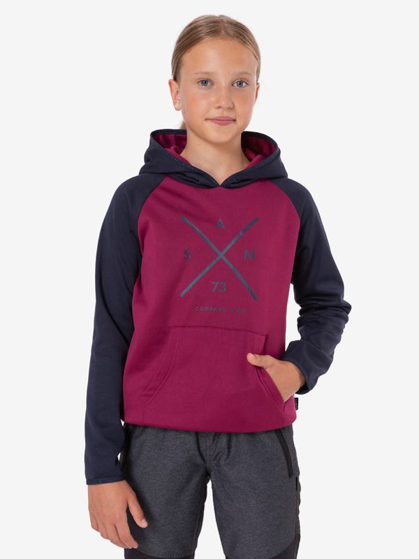 Sam 73 Sam 73 Fleur Суитшърт детски Rozov