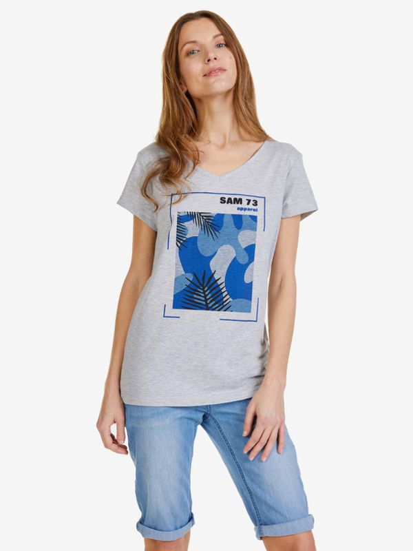 Sam 73 Sam 73 Ilda T-shirt Siv