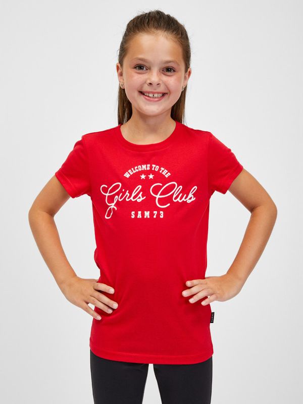 Sam 73 Sam 73 Janli Тениска детски Cherven