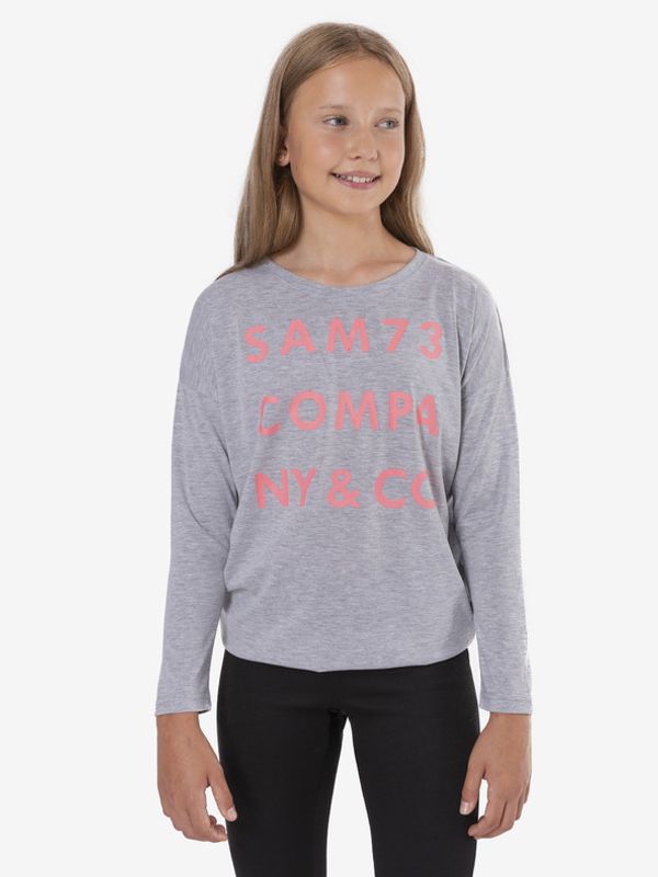 Sam 73 Sam 73 Kat Тениска детски Siv