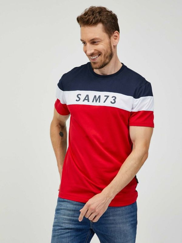 Sam 73 Sam 73 Kavix T-shirt Cherven