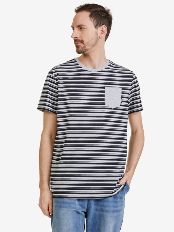 Sam 73 Sam 73 Martin T-shirt Siv