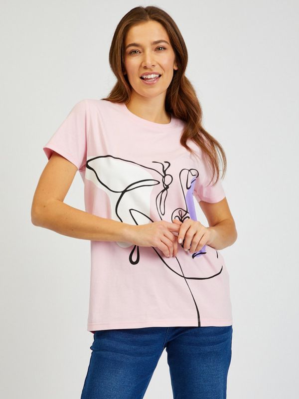 Sam 73 Sam 73 Musca T-shirt Rozov