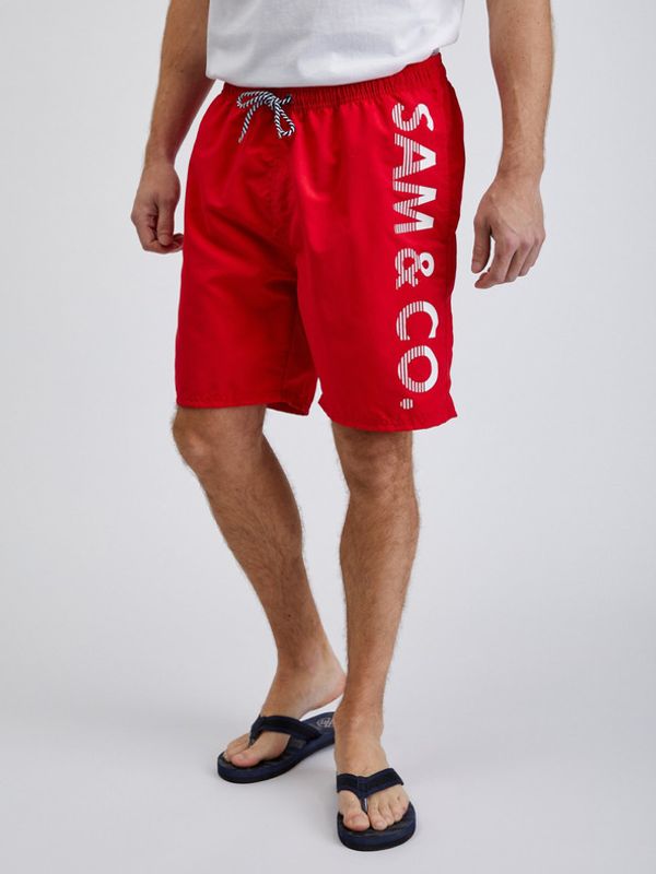 Sam 73 Sam 73 Pegasus Swimsuit Cherven