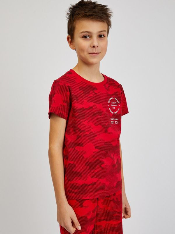 Sam 73 Sam 73 Тениска детски Cherven