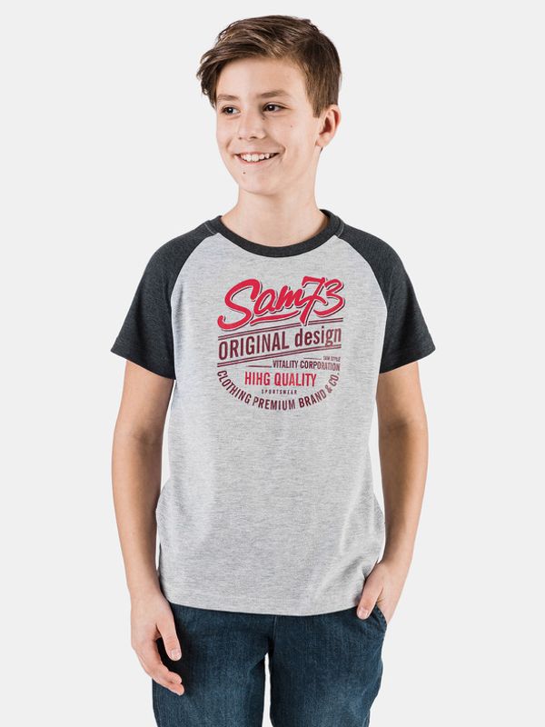 Sam 73 Sam 73 Тениска детски Siv