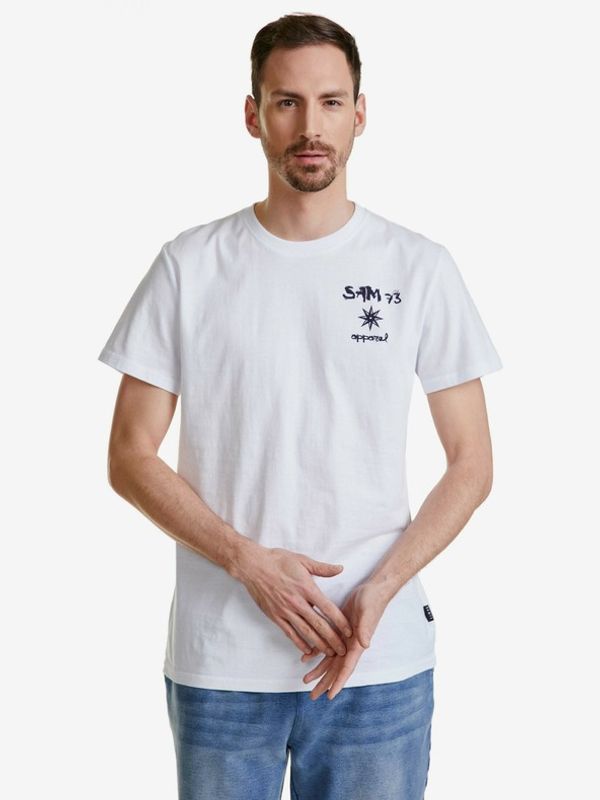 Sam 73 Sam 73 Terence T-shirt Byal