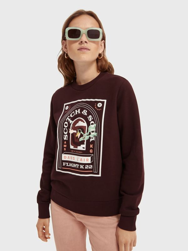 Scotch & Soda Scotch & Soda Sweatshirt Cherven