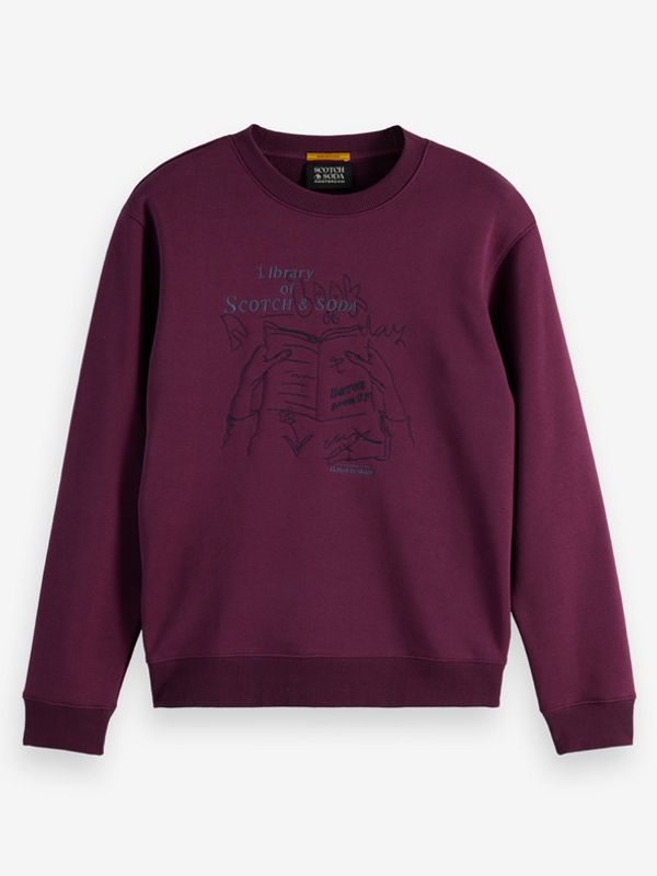 Scotch & Soda Scotch & Soda Sweatshirt Cherven