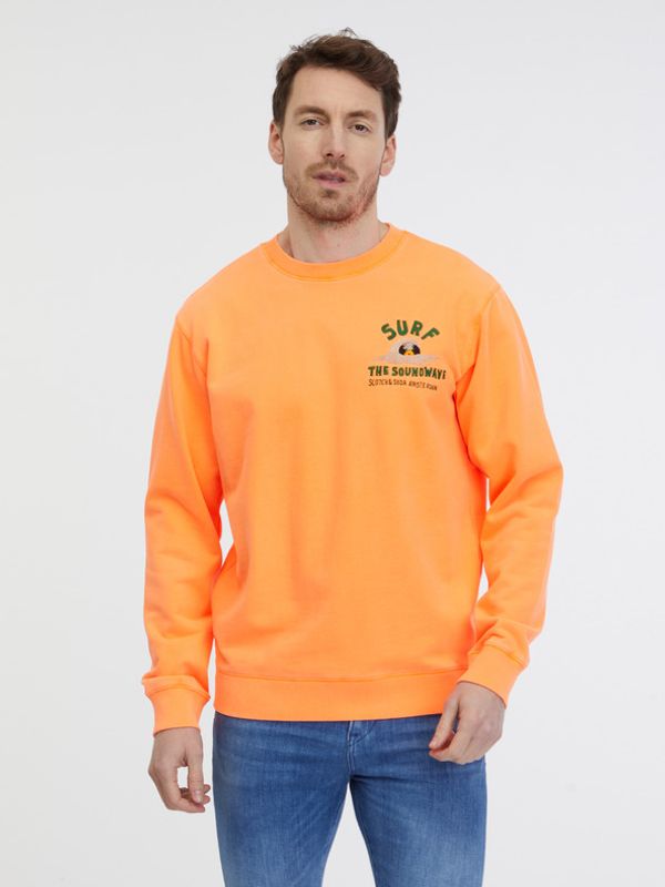 Scotch & Soda Scotch & Soda Sweatshirt Oranzhev
