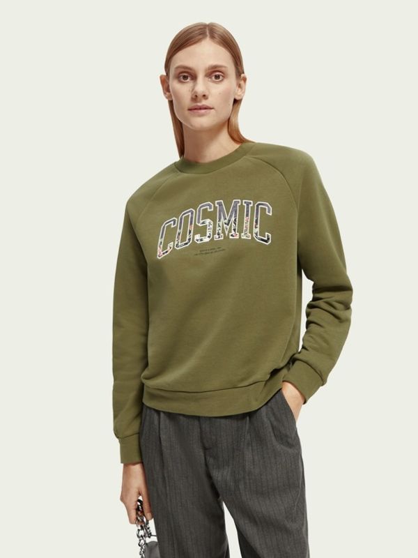 Scotch & Soda Scotch & Soda Sweatshirt Zelen