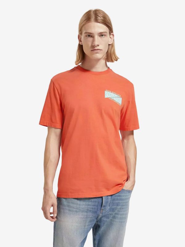 Scotch & Soda Scotch & Soda T-shirt Oranzhev