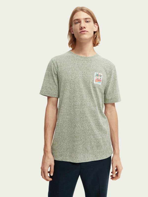 Scotch & Soda Scotch & Soda T-shirt Zelen