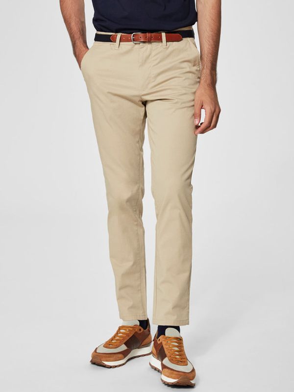 SELECTED SELECTED Homme Yard Chino Панталон Bezhov