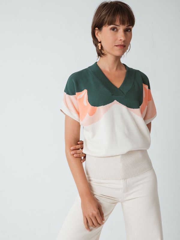 SKFK SKFK Garazi T-shirt Byal