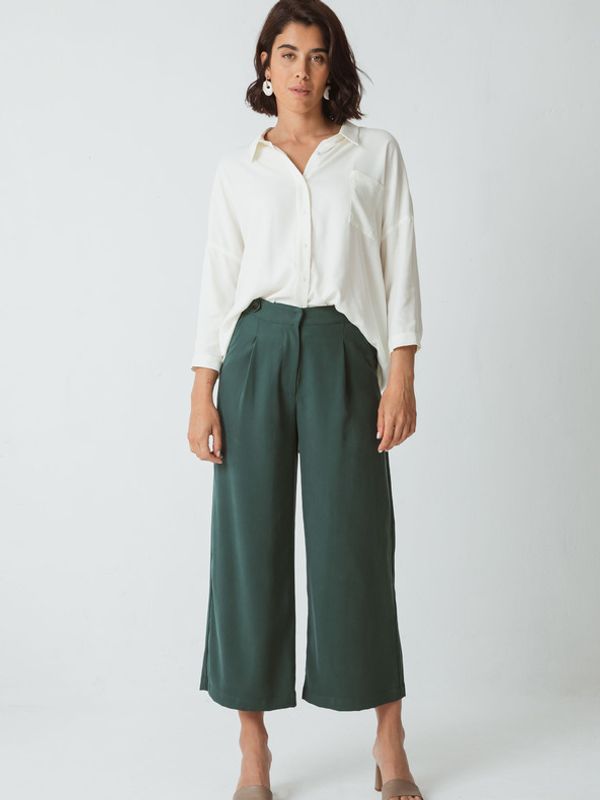 SKFK SKFK Ilia Trousers Zelen