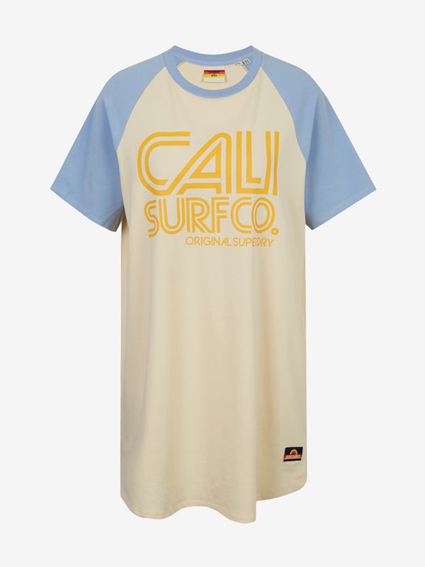 SuperDry SuperDry Cali Surf Raglan Tshirt Dress Рокля Rozov