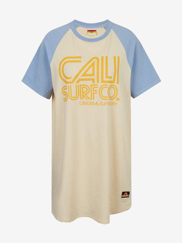 SuperDry SuperDry Cali Surf Raglan Tshirt Dress Рокля Rozov