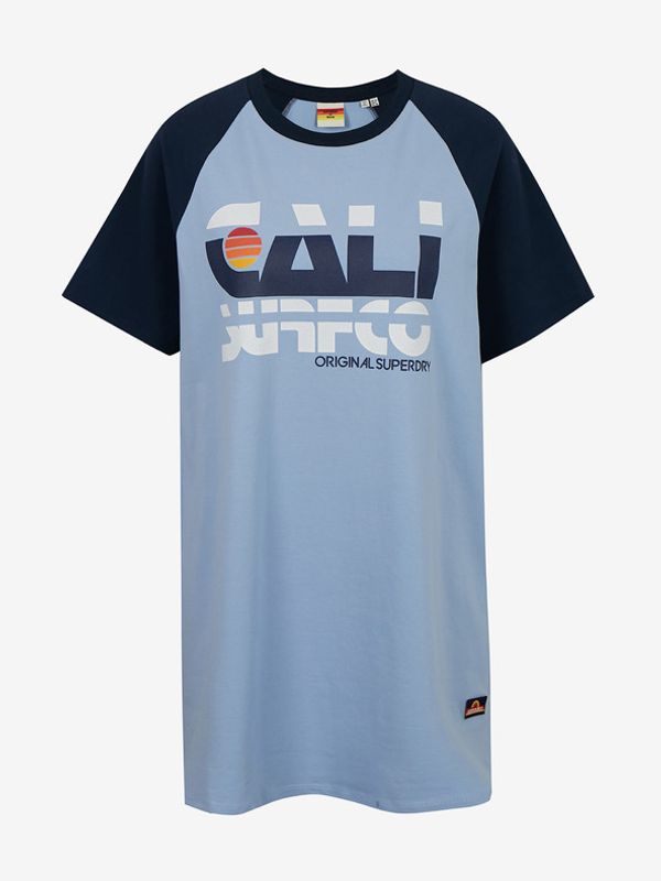 SuperDry SuperDry Cali Surf Raglan Tshirt Рокля Sin