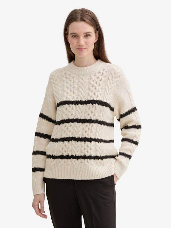 Tom Tailor Denim Tom Tailor Denim Пуловер Bezhov