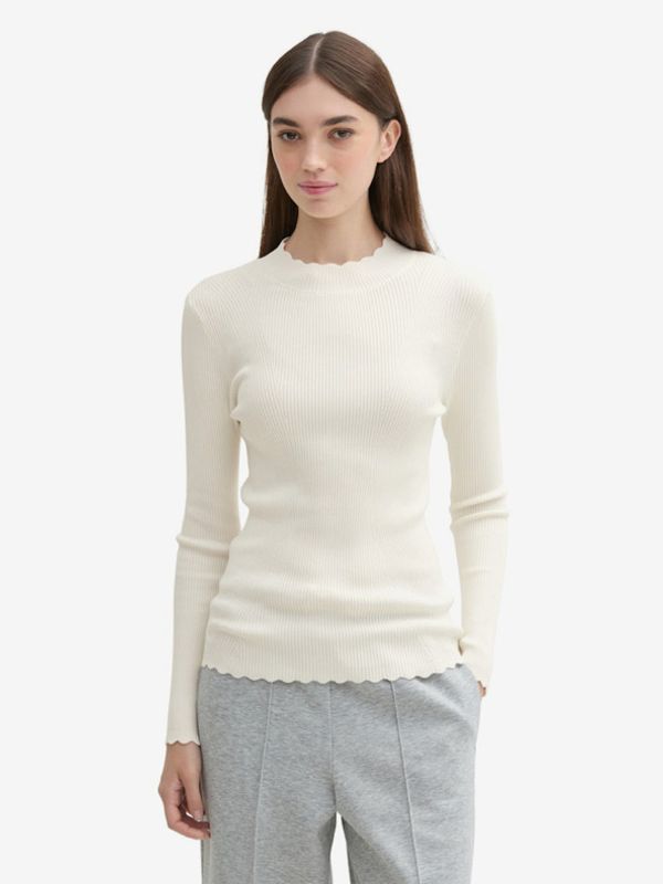 Tom Tailor Denim Tom Tailor Denim T-shirt Byal