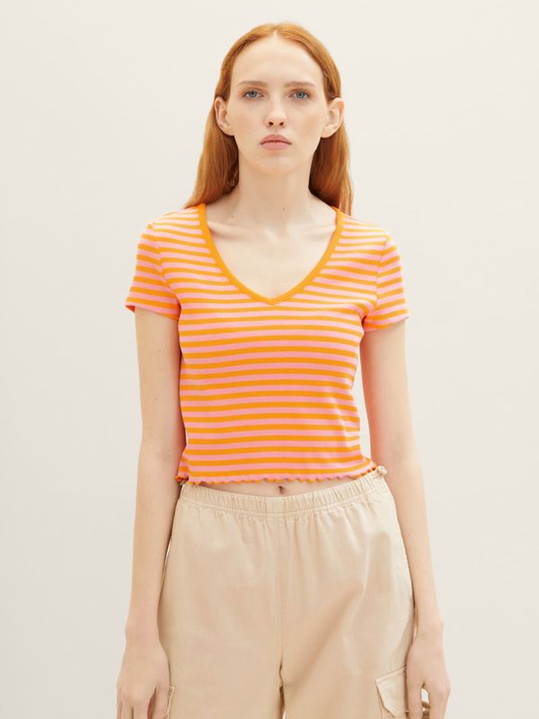 Tom Tailor Denim Tom Tailor Denim T-shirt Oranzhev