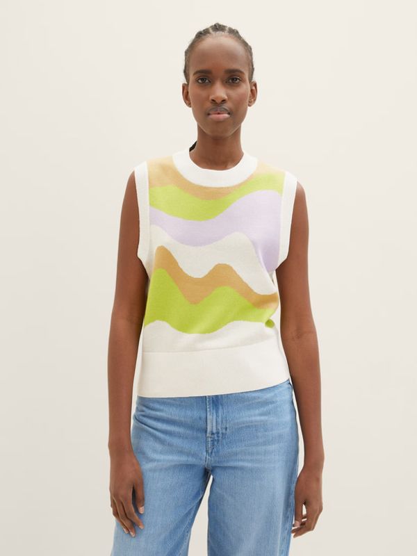 Tom Tailor Denim Tom Tailor Denim Жилетка Byal