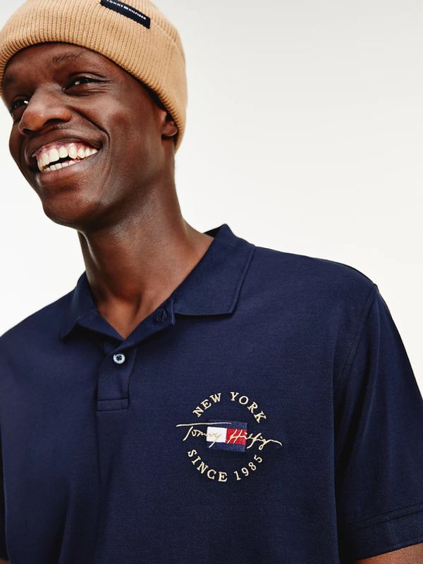 Tommy Hilfiger Tommy Hilfiger Icon Logo Interlock Поло тениска Sin