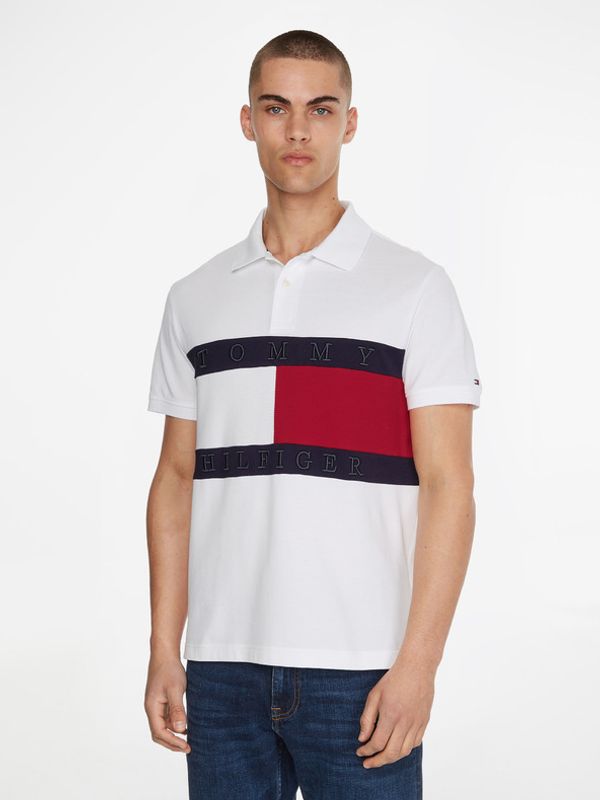 Tommy Hilfiger Tommy Hilfiger Поло тениска Byal