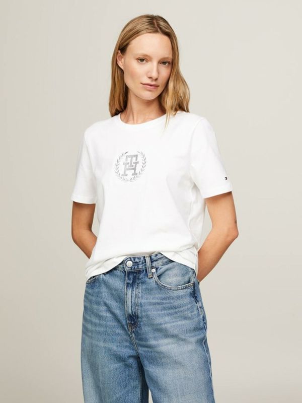 Tommy Hilfiger Tommy Hilfiger T-shirt Byal
